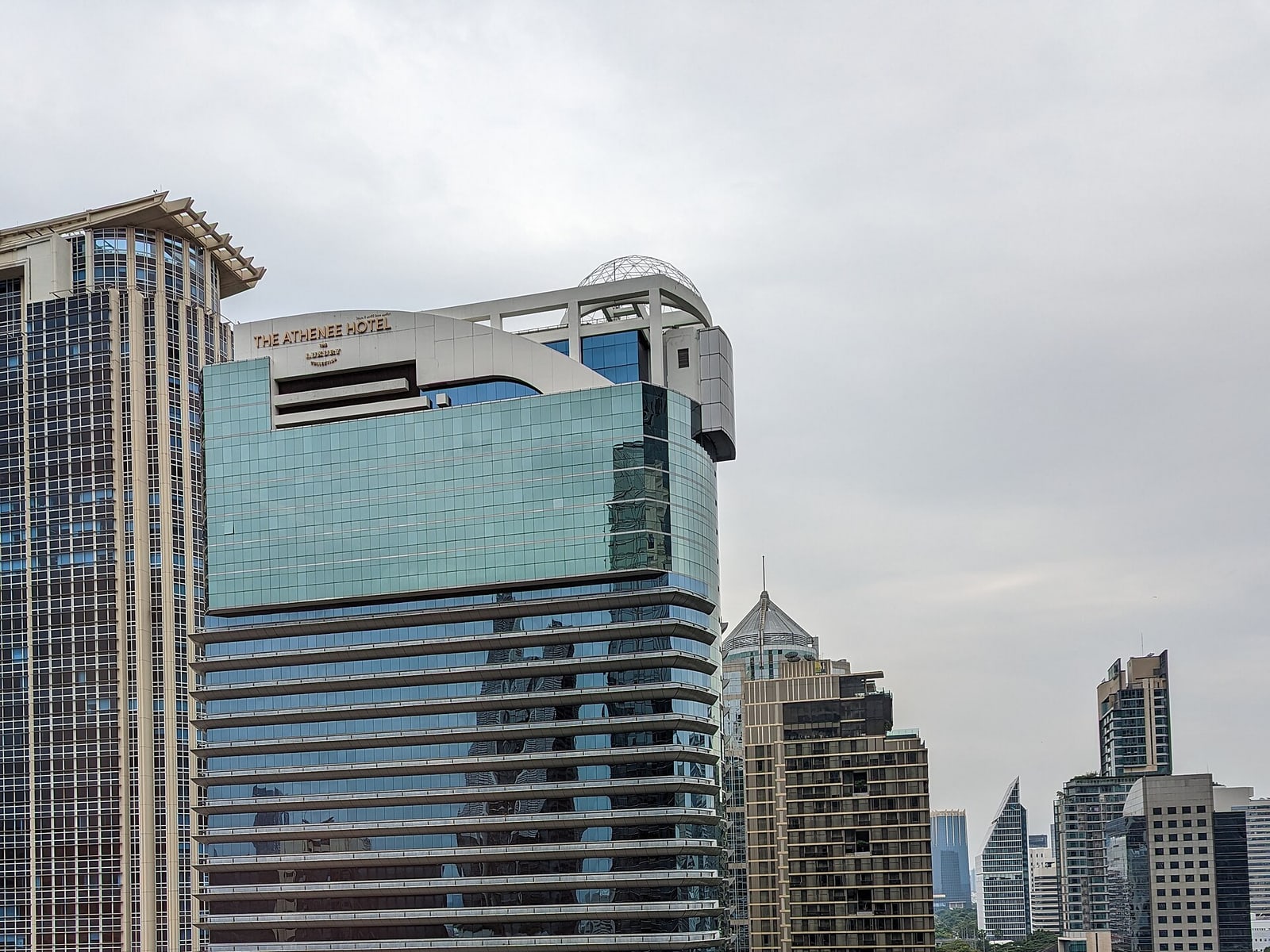 A Bangkok hotel building used for family location planning